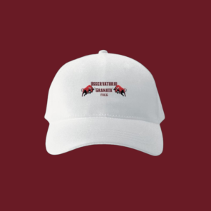 Cappellino Osservatorio Granata – Bianco Regolabile